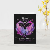 そのハートは常に心のアルツハイマーを保つ カード (黄色い花)