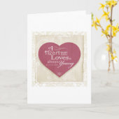 「そのハート愛します…」は 挨拶状 カード (黄色い花)