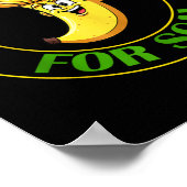 そのバナナ（スケール用）スターシップのトランプのバナナ ポスター (角)