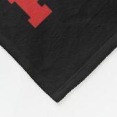 そのバナナ（スケール）を切り詰めるスターシップおもしろい切り株 フリースブランケット (角)