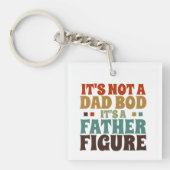 そのパパではないbodその父姿父の日 キーホルダー (正面)
