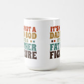 そのパパではないbodその父姿父の日 コーヒーマグカップ (中央)