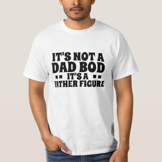 そのパパではないbodその父姿父の日 tシャツ (正面)