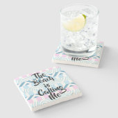 そのビーチは私をコースターと呼んでいる ストーンコースター (横)