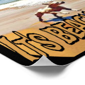 そのビーチ時間 ポスター (角)