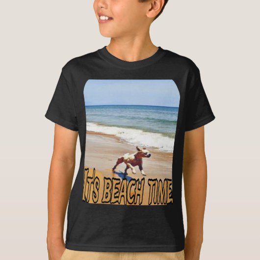 そのビーチ時間 Tシャツ (正面)