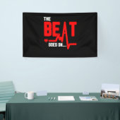 そのビートはハート手術の生存者の心拍に続く 横断幕 (トレードショー)