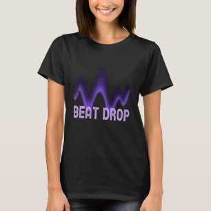 そのビートドロップDJミュージックミキサーデジタルサウンドVo Tシャツ