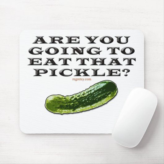 そのピクルスを食べる行っていますか。 マウスパッド (マウス)