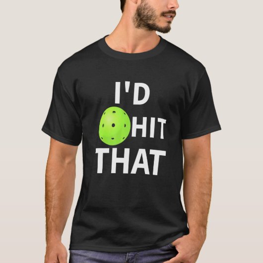 そのピックボールに当たった Tシャツ (正面)