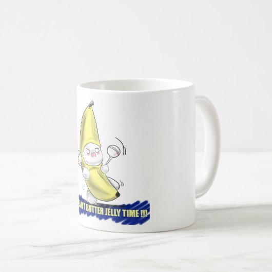 そのピーナッツバターのゼリーの時間 コーヒーマグカップ (正面右)