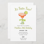 そのフィエスタタイムストロベリーマーガリタウォーター色 サンキューカード (正面/裏面)