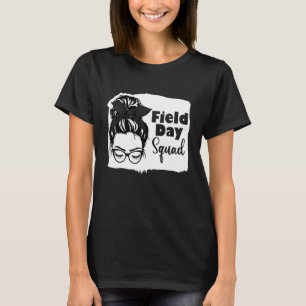 そのフィールドデイ分隊Messy Bunそのフィールドデイのティーシュ Tシャツ