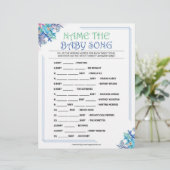 そのベビーソングの名前[青フローラ] レターヘッド (スタンド正面)