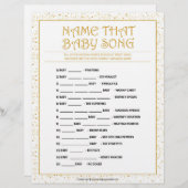 そのベビーソングの名前[黄金の輝き] レターヘッド (正面/裏面)