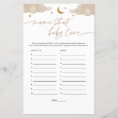 そのベビーチューントゥインクルスターベビーシャワーゲーム (正面)