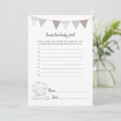 そのベビーフードゲームベビー象カード プログラム (スタンド正面)