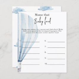 そのベビー食品の名前 – 赤ちゃんシャワーゲーム