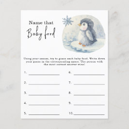 そのベビー食品の名前 – 赤ちゃんシャワーゲーム