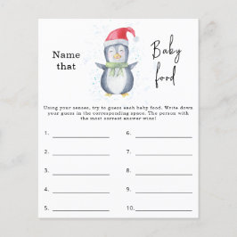 そのベビー食品の名前 – 赤ちゃんシャワーゲーム