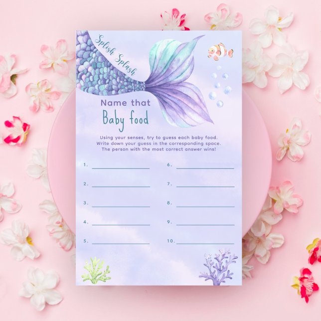 そのベビー食品海ベビーシャワーゲームの名前 (クリエイターアップロード済み)