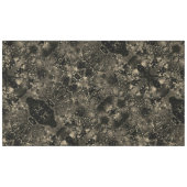 そのベルベ感じティなクラシックベージュの色合いをミラーリング テーブルクロス (正面(横))