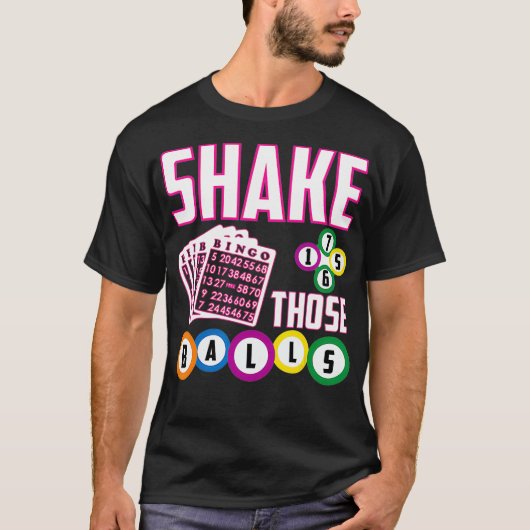 そのボールを振おもしろいる Tシャツ (正面)