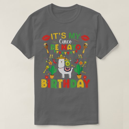 そのマイシンコデマヨ誕生日マイカンラマダビング Tシャツ (デザイン正面)