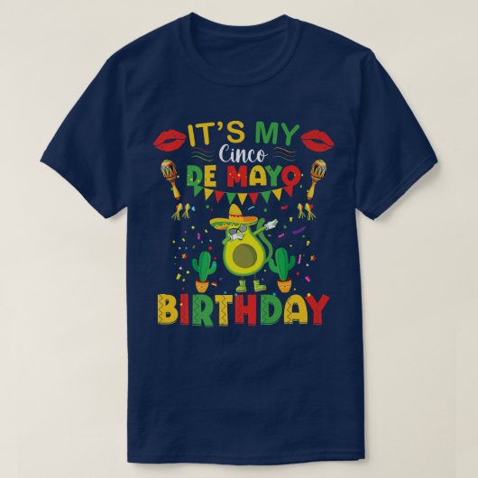 そのマイシンコデマヨ誕生日メおもしろいンダビング Tシャツ (デザイン正面)