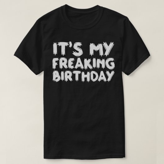 そのマイフレック誕生日 Tシャツ (デザイン正面)
