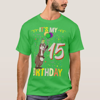 そのマイ15誕生日シーオッター Tシャツ