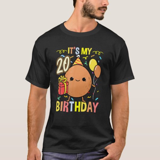 そのマイ20番目の誕生日ココナッツフルーツ Tシャツ (正面)