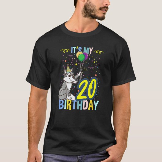 そのマイ20誕生日狼 Tシャツ (正面)