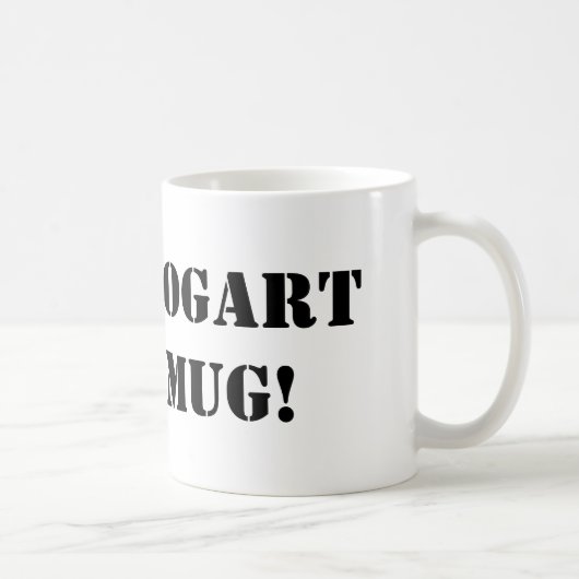 そのマグをボガートするな！ コーヒーマグカップ (右)