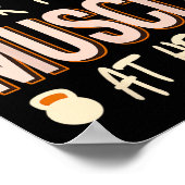 そのマッスルホーム強度トレーニング ポスター (角)