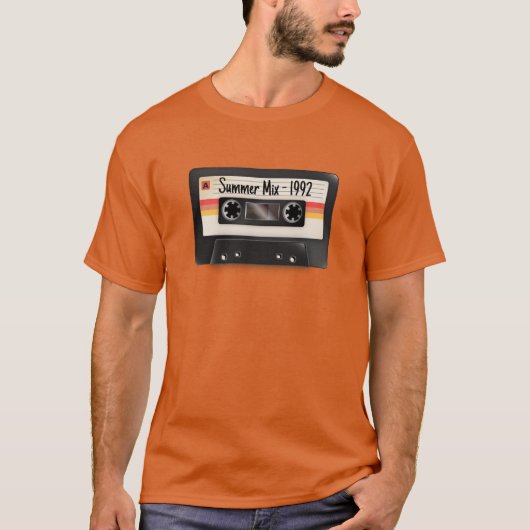 そのミックステープの思い出をカスタマイズ - 自由にテキストを追加 Tシャツ (正面)