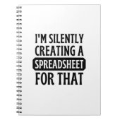 そのメモ用のスプレッドシートを作成する ノートブック (正面)