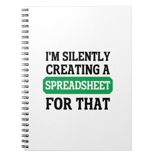 そのメモ用のスプレッドシートを作成する ノートブック (正面)