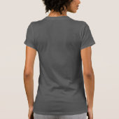 そのモダンターキーサンクスギビングレタリング Tシャツ (裏面)