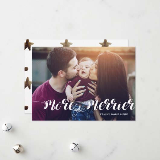 そのモダン他の写真メリー シーズンカード (正面/裏面インサイチュ)