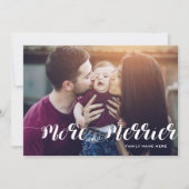 そのモダン他の写真メリー シーズンカード (正面)