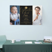 そのモダン後、今2つの写真卒業パーティー 横断幕 (トレードショー)