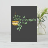 そのユーモアあふれるガーデニング植物愛好家の主張を広めたい、 招待状 (スタンド正面)