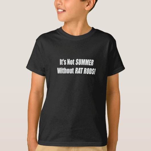 そのラット棒のないない夏 Tシャツ (正面)