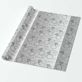 そのリングや輪は…..ラッピングペーパー ラッピングペーパー