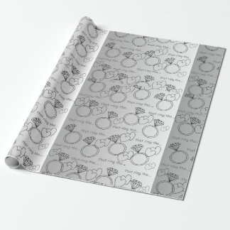 そのリングや輪は…..ラッピングペーパー ラッピングペーパー