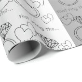 そのリングや輪は…..ラッピングペーパー ラッピングペーパー (ロールコーナー)