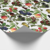 そのヴィンテージはフルーティ感じの ラッピングペーパー (角)