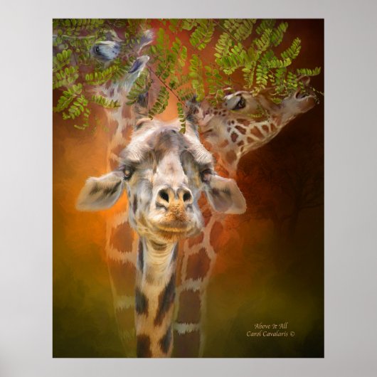 その上に全てのアートポスター/プリント ポスター (正面)