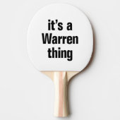 その争奪品 卓球ラケット (正面)